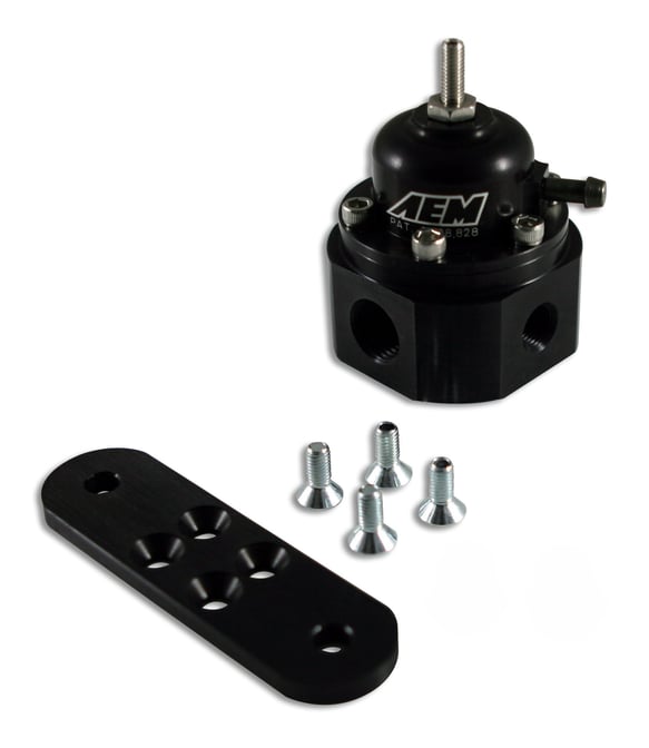 AEM UNIVERSAL ADJUSTABLE FUEL PRESSURE REGULATOR